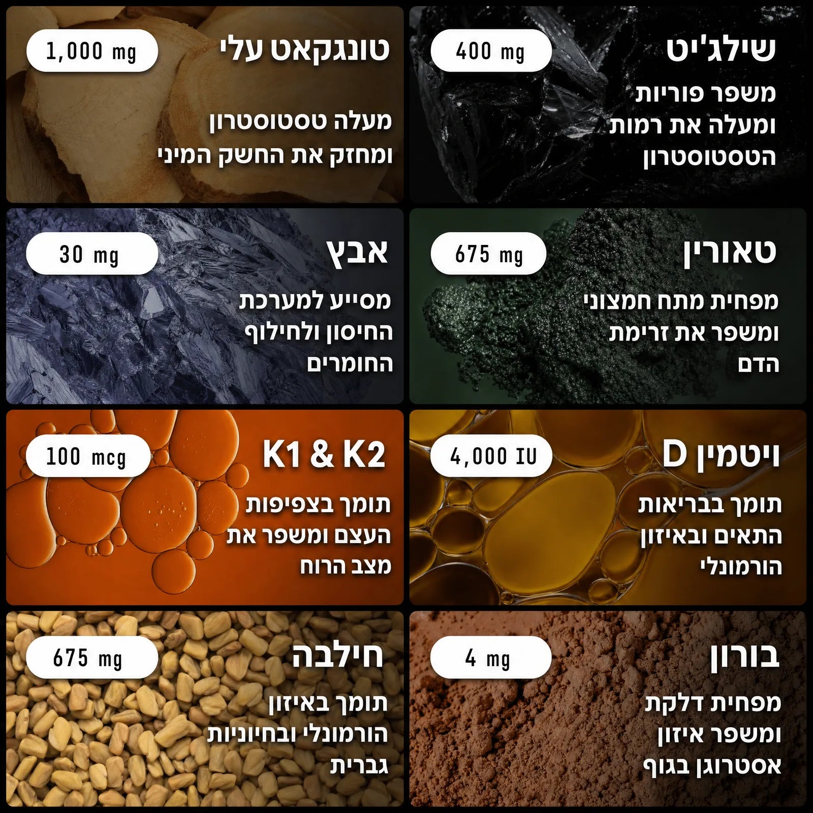 Apexmen - תוסף הטסטוסטרון הטבעי
