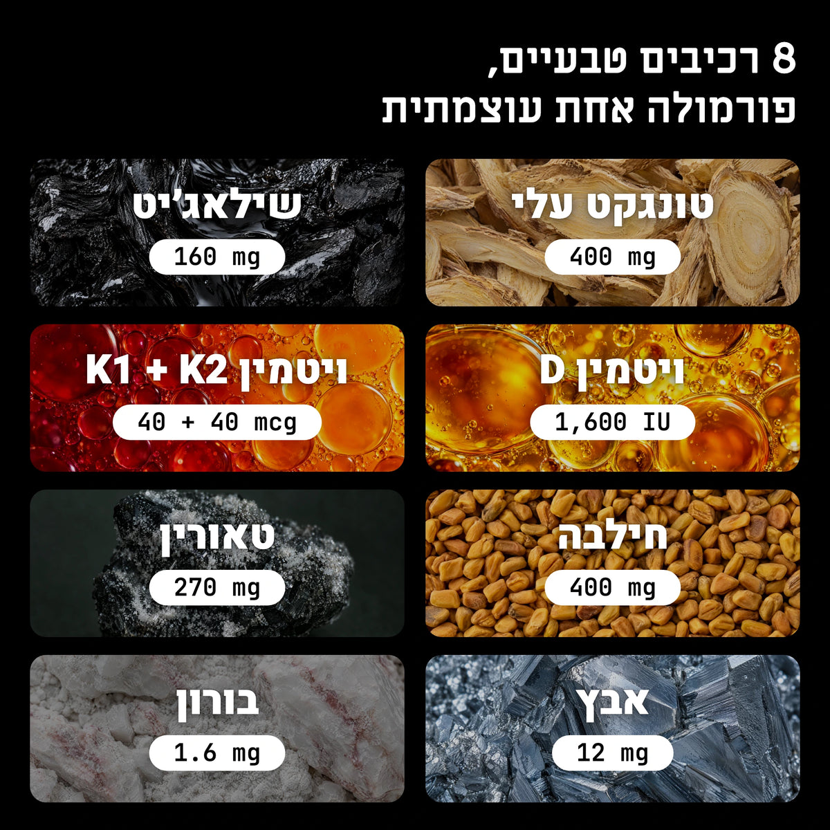 Apexmen - תוסף הטסטוסטרון הטבעי